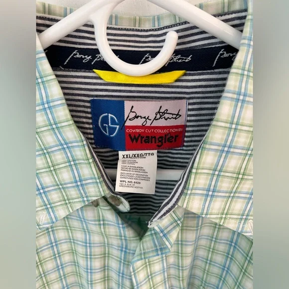George Strait Wrangler button down mens XXL - Picture 2 of 3